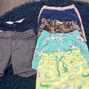 Toddler Swim & Short Bundle - Yellow, Teal, Camo, Navy, Khaki